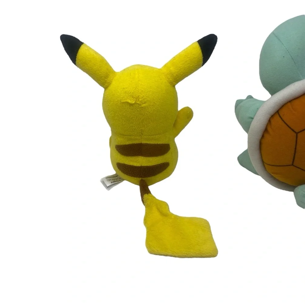 Pokemon Pikachu & Squirtle‎ Plushies